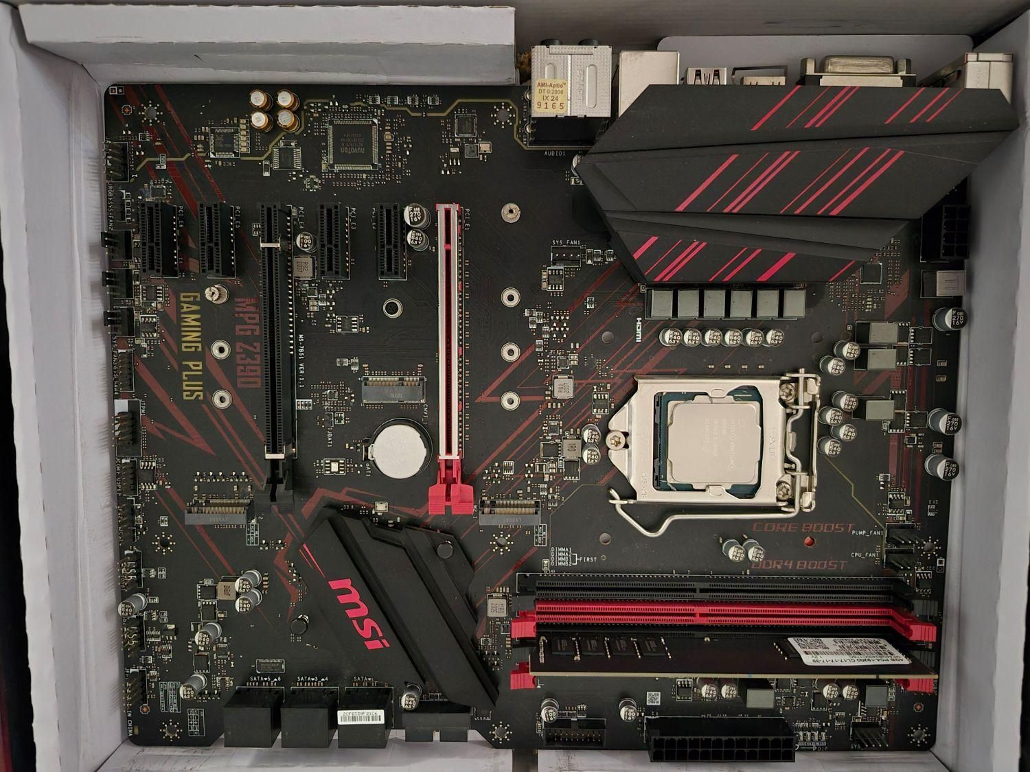 مادربرد MPG Z390 GAMING PLUS|قطعات و لوازم جانبی رایانه|کرمانشاه, |دیوار