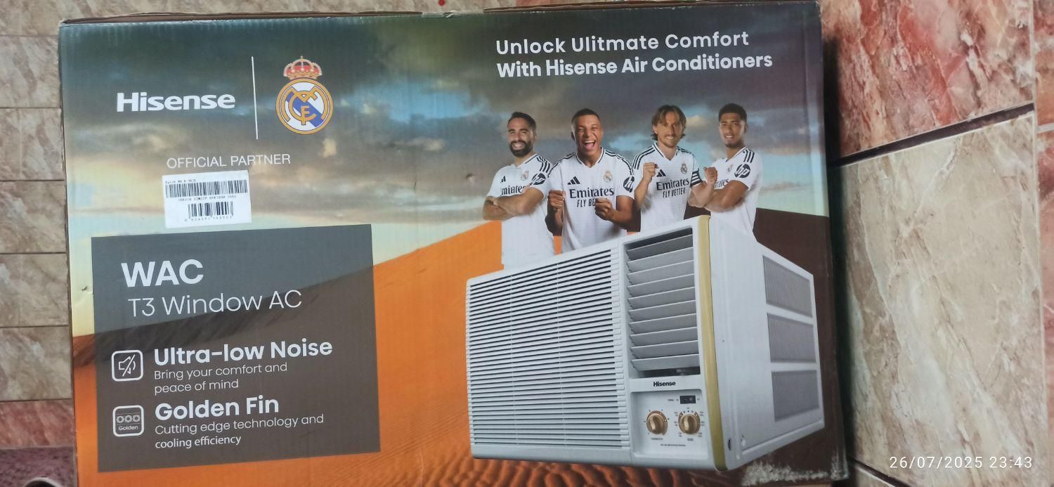 کولر گازی پنجره ای هایسنس  نو|کولر گازی و فن‌کوئل|برازجان, |دیوار