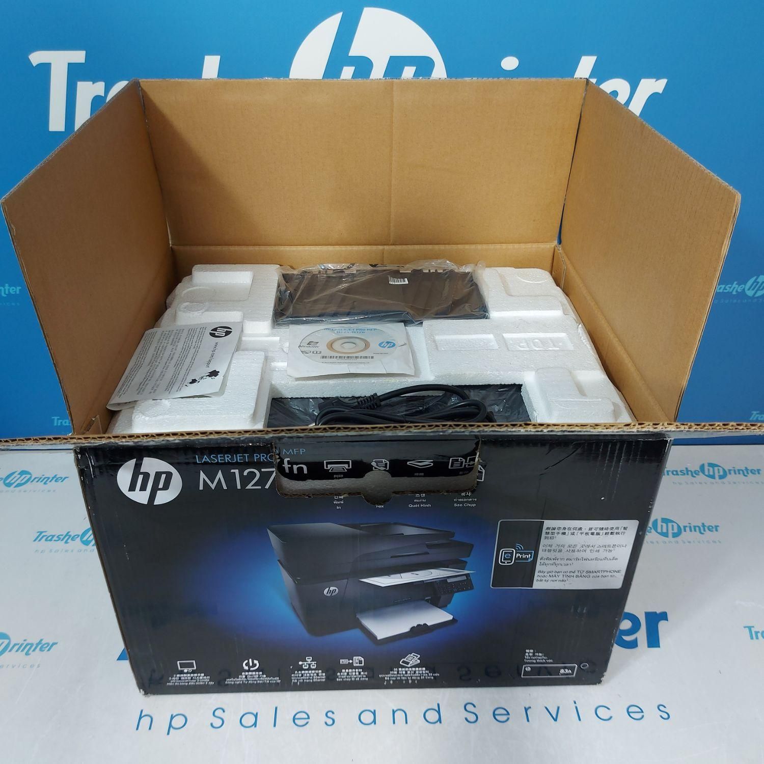 پرینتر چهار کاره لیزری HP laserjet M127fn|پرینتر، اسکنر، کپی، فکس|تهران, نجات اللهی|دیوار