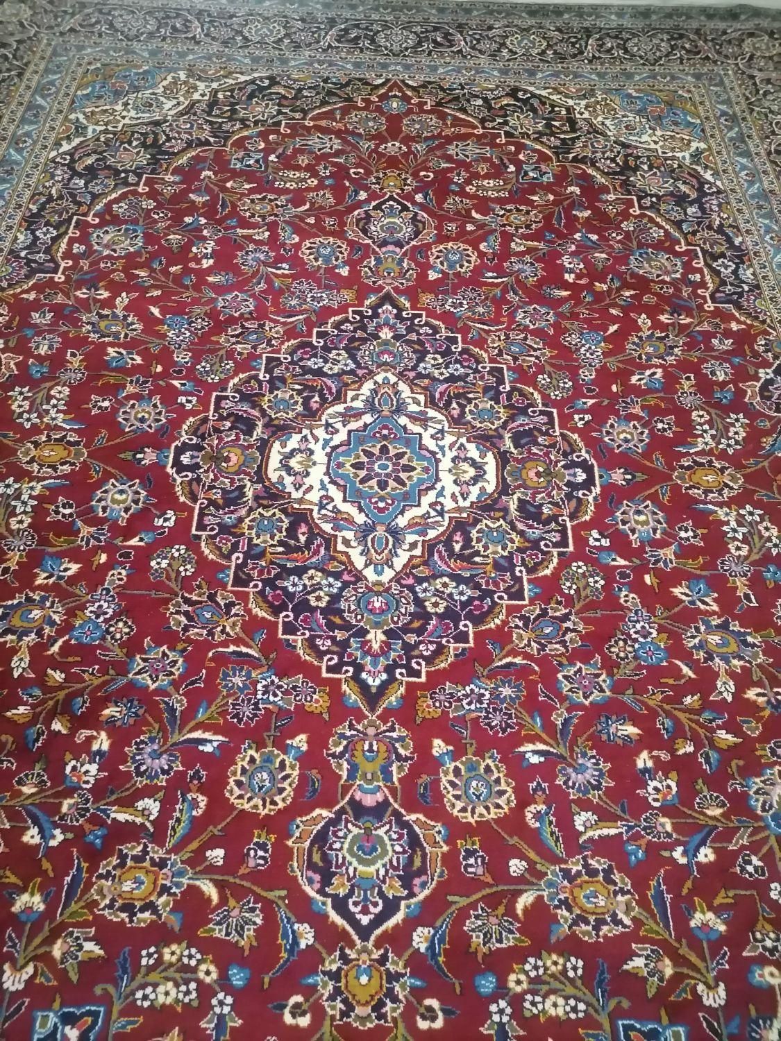 2 تخته فرش 12 متری دستباف کاشان|فرش|تهران, مینای جنوبی|دیوار