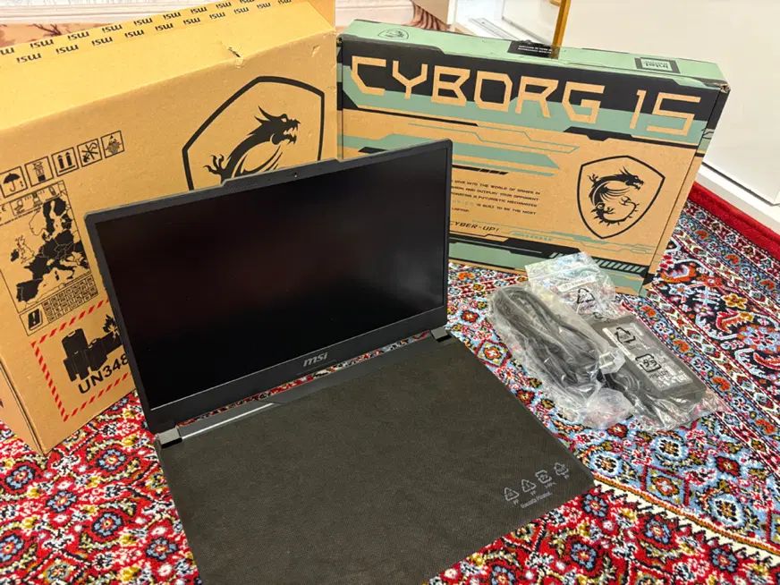 لپ تاپ msi cybrog15|رایانه همراه|اردبیل, |دیوار