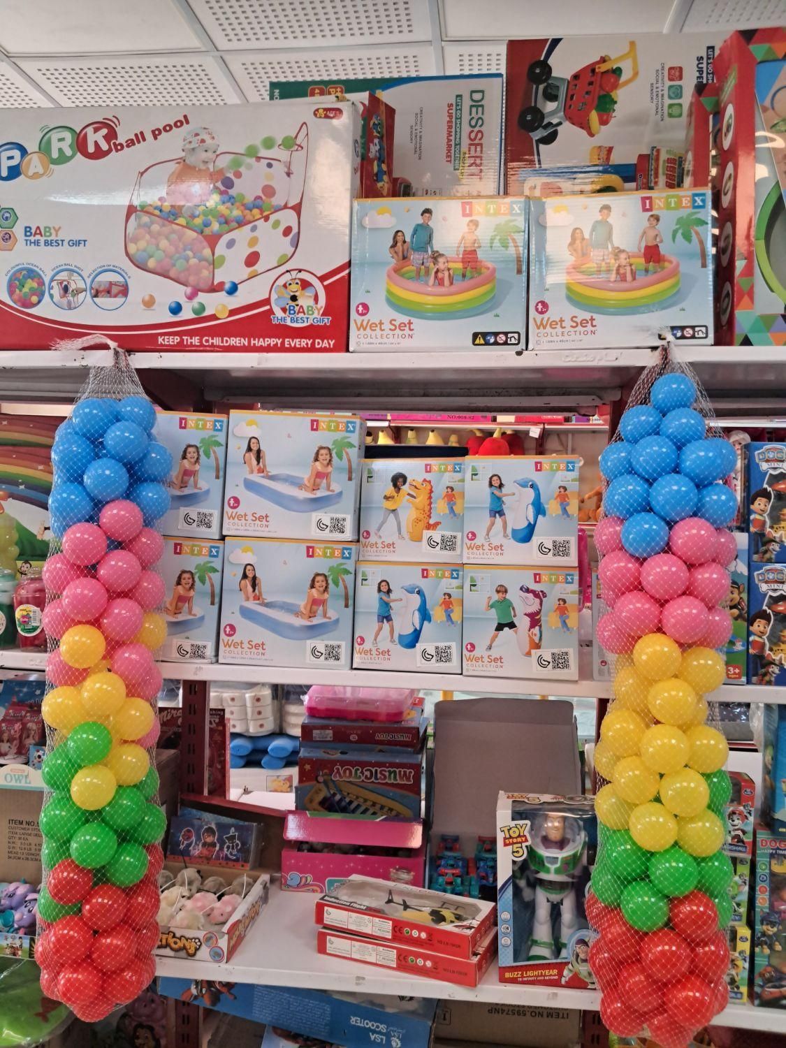 تولیدوپخش توپ استخری،استخربادی،خانه بازی،سرسره|اسباب‌بازی بچه|کرج, بیسیم|دیوار