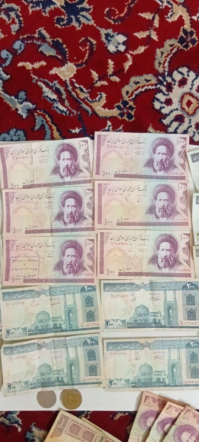اسکناس قدیمی کلکسیونی|کلکسیون سکه، تمبر، اسکناس|تهران, مسعودیه|دیوار