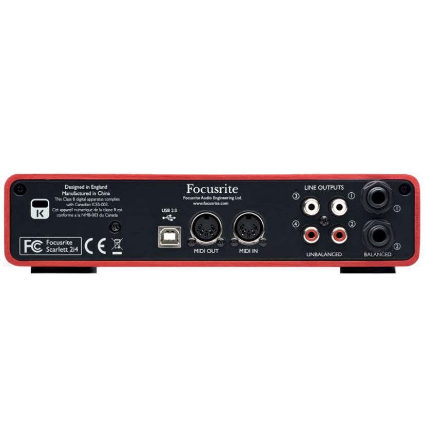 کارت صدا Focusrite Scarlett 2i4|آلات موسیقی|تهران, فردوسی|دیوار