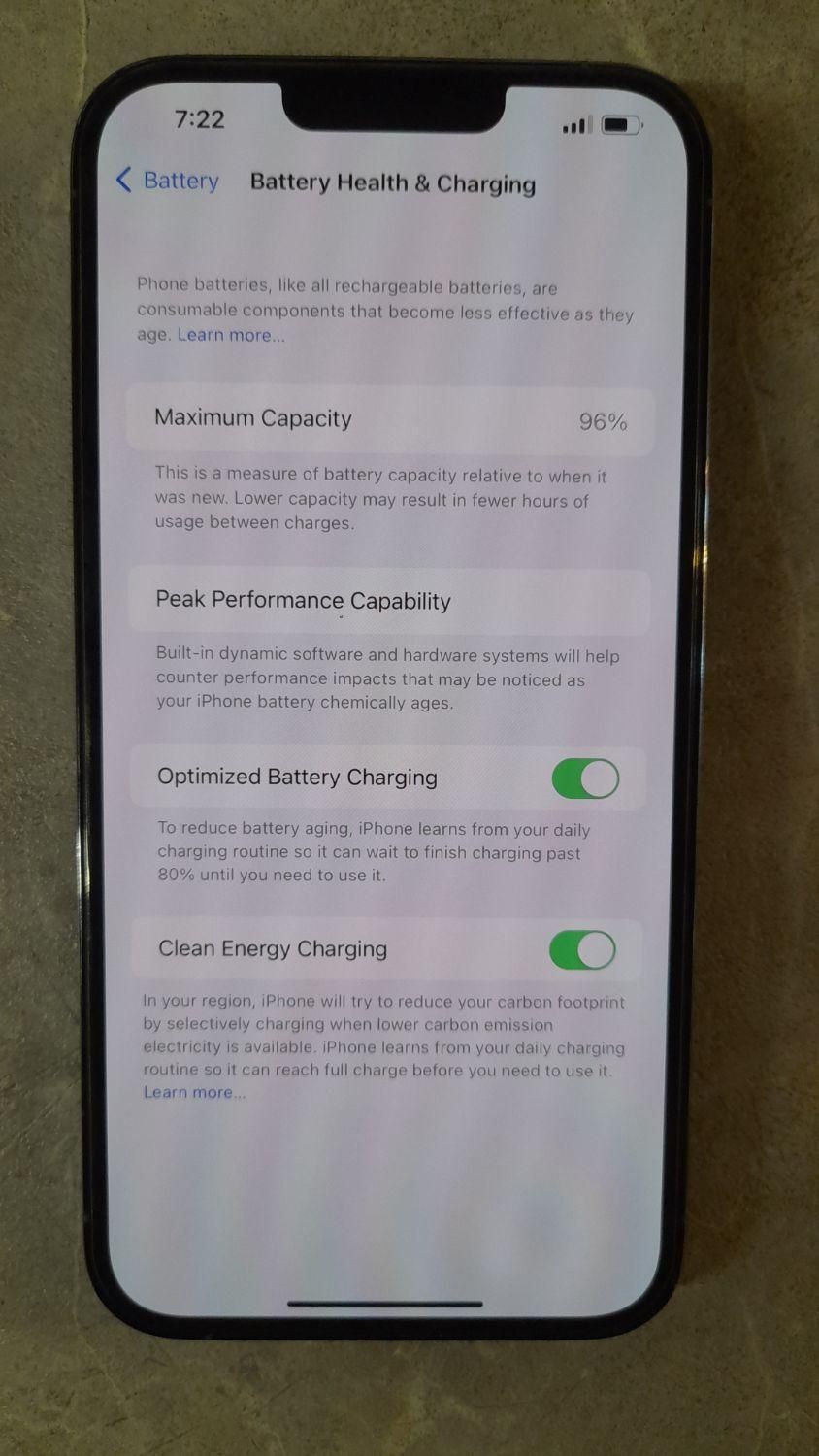 اپل iPhone 13 Pro Max با حافظهٔ ۲۵۶ گیگابایت|موبایل|ساری, |دیوار