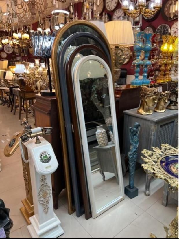 آینه قدی ایستاده گنبدی چوبی کادو هدیه روز مادر زن|آینه|مشهد, شهرک رازی (شهرک غرب)|دیوار