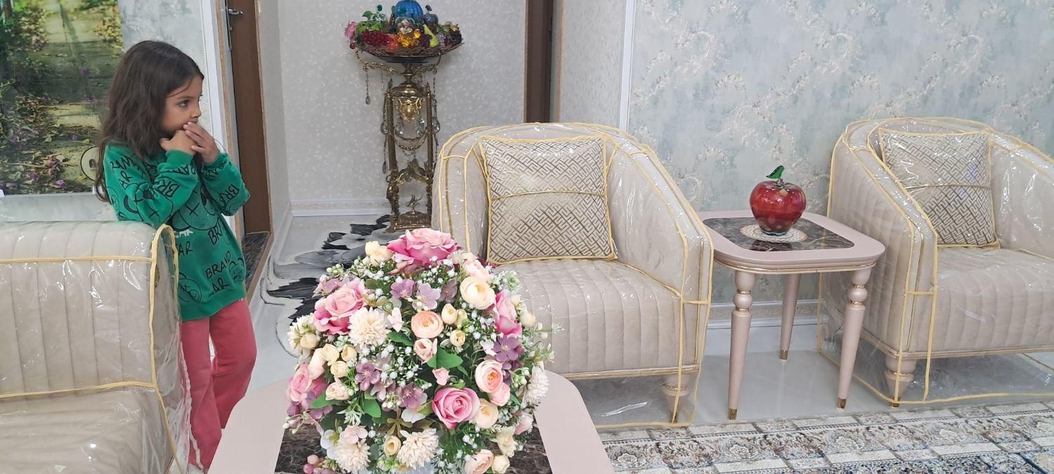 کاورمبل شیشه ای شفاف ژلاتینی|مبلمان خانگی و میز عسلی|رباط‌کریم, رباط‌کریم|دیوار