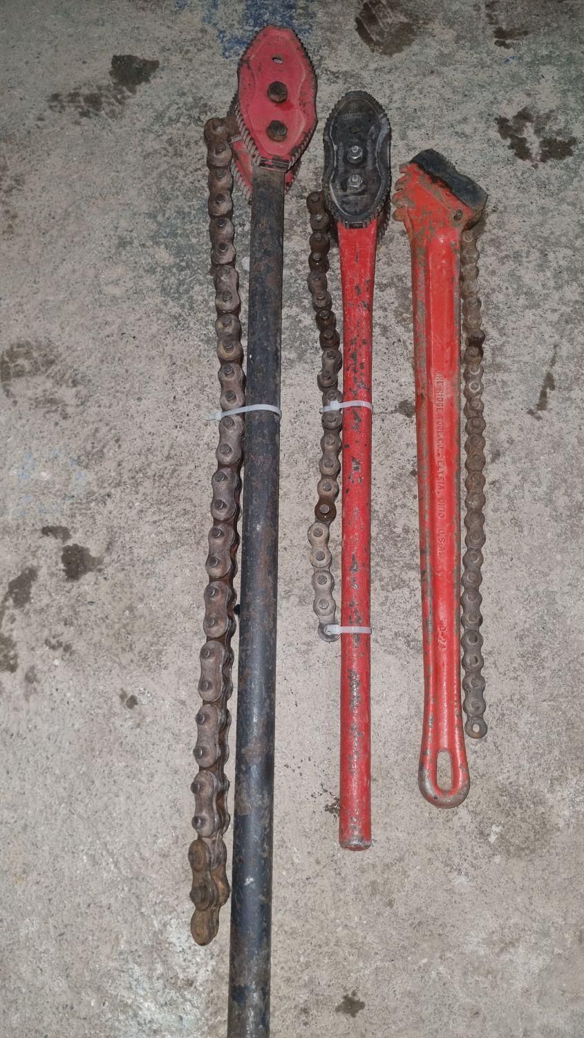 آچارزنجیری ریجید.لوله گیر.گیره زنجیری|ابزارآلات|آق قلا, |دیوار