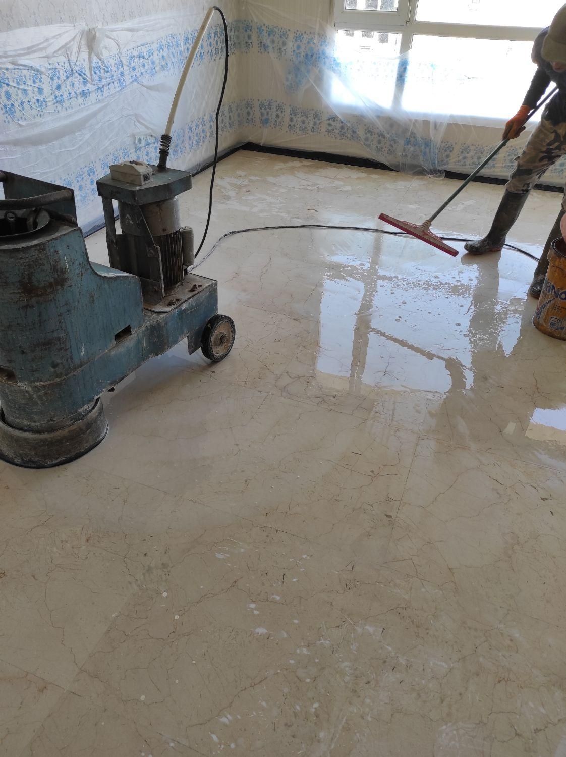 سنگ ساب ،سنگسابی،کف ساب،کفسابی|خدمات نظافت|کرمان, |دیوار