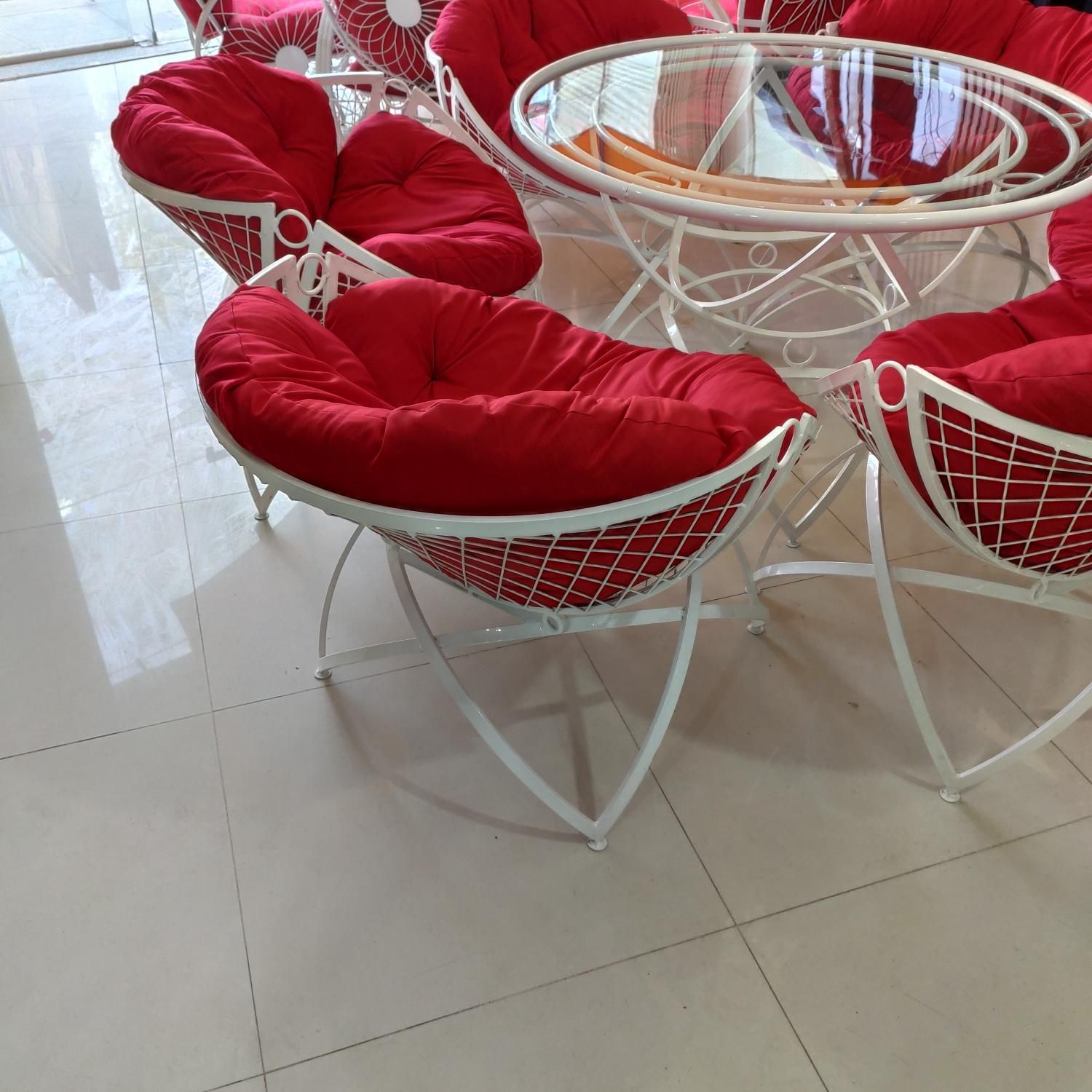 مبلمان باغ ویلایی، میز و صندلی ویلایی مدل مهتاب|میز و صندلی غذاخوری|خمینیشهر, |دیوار