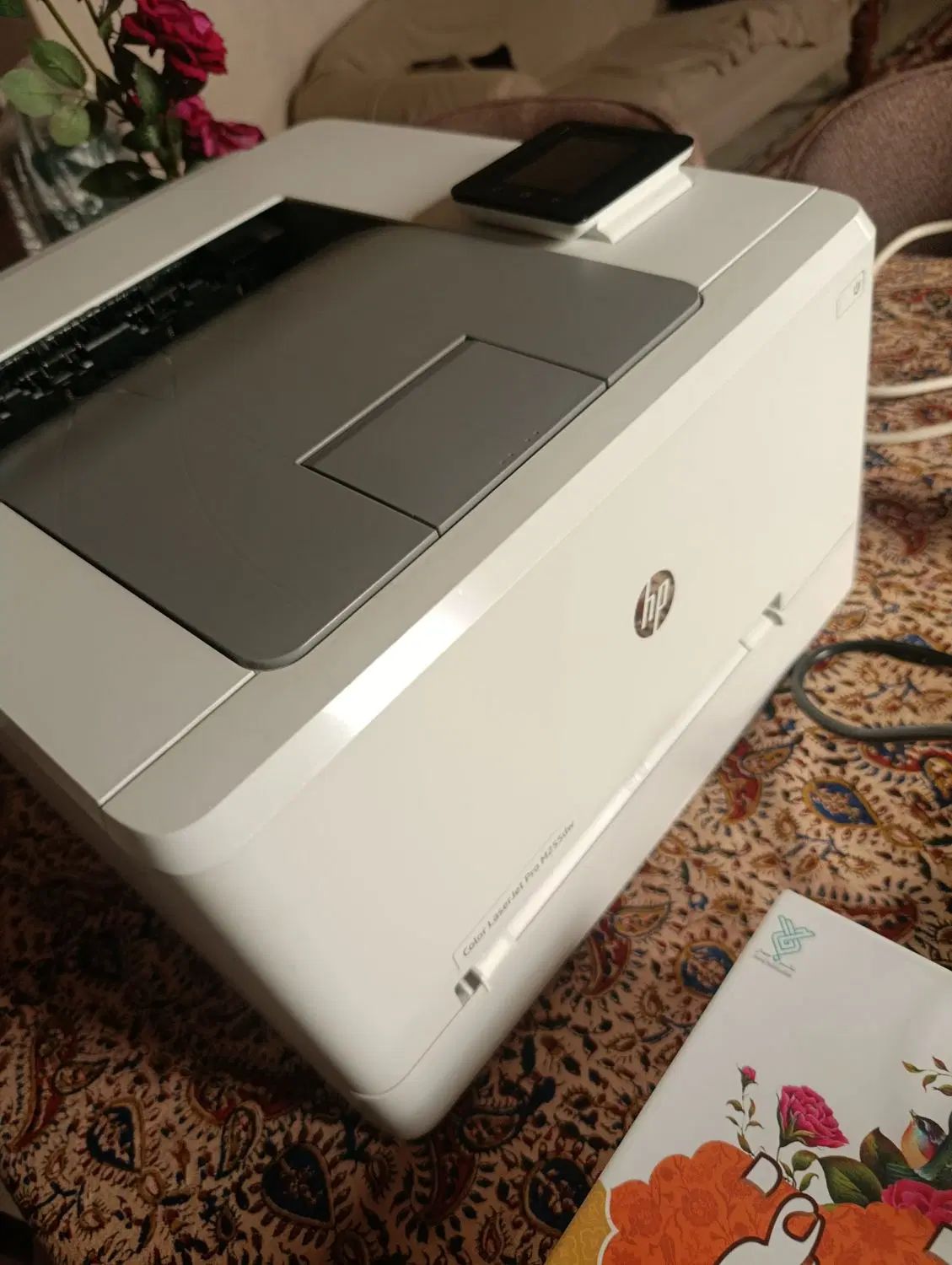پرینتر رنگیhp فقط دوماه کار شده|پرینتر، اسکنر، کپی، فکس|رشت, پیرکلاچای|دیوار