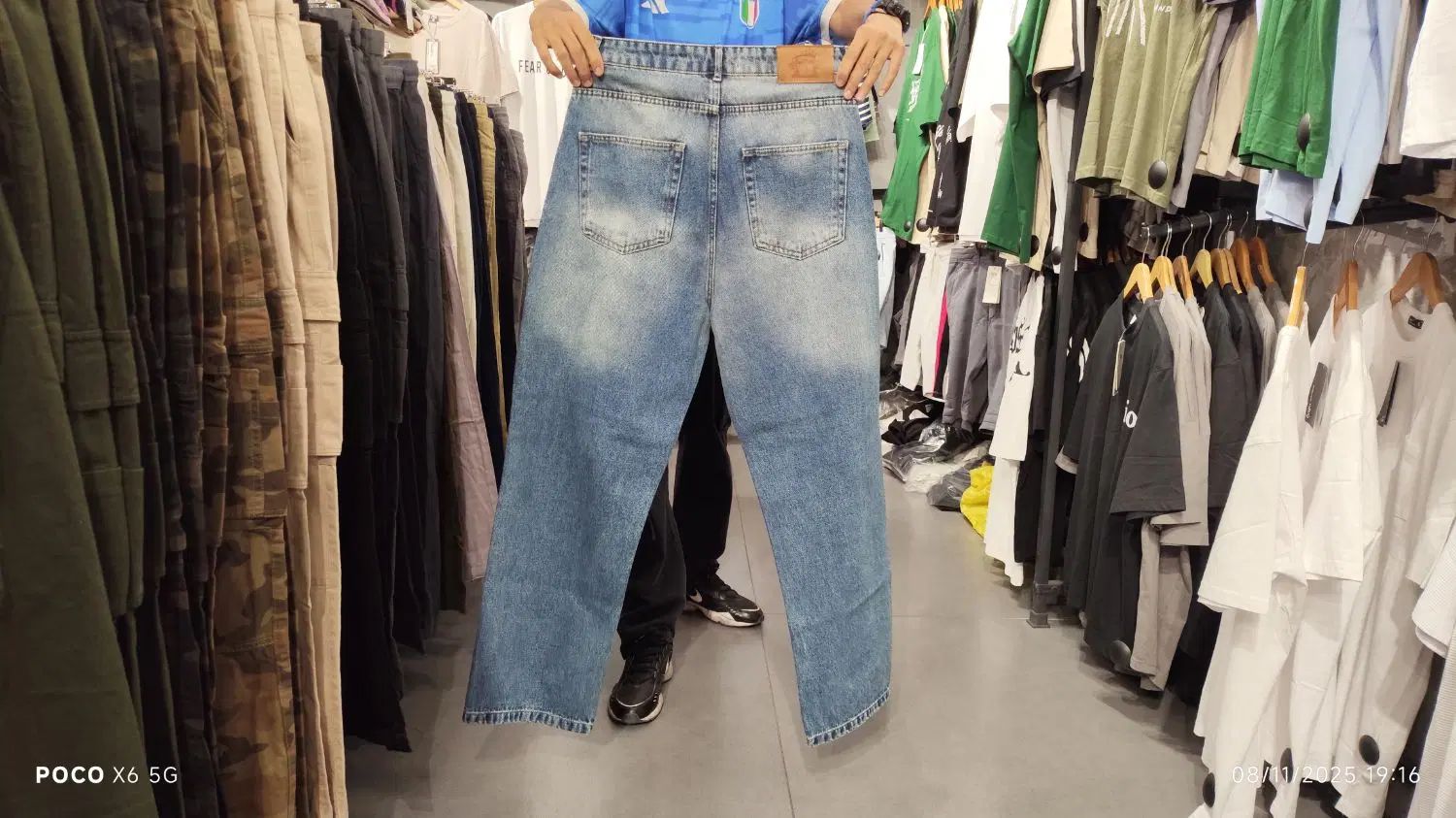 شلوار بگ جین برند superdry کیفیت تضمینی|لباس|تهران, یاخجی آباد|دیوار