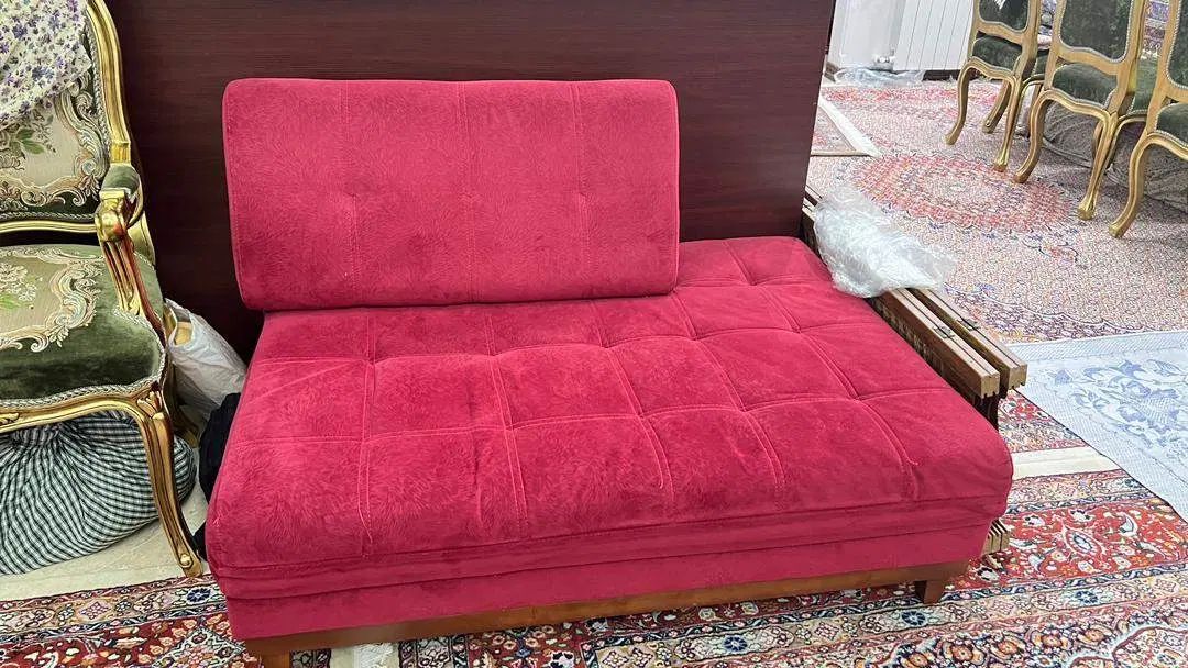 مبل ال راحتی جداشونده بهمراه میز درحد نو|مبلمان خانگی و میز عسلی|تهران, جنت‌آباد مرکزی|دیوار