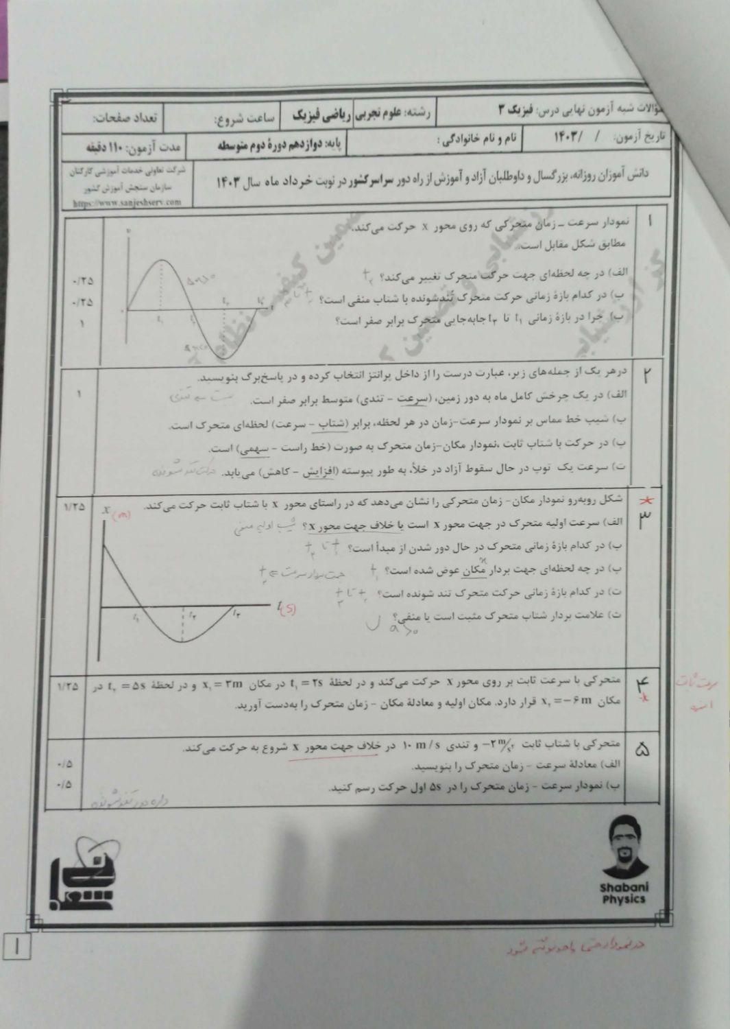 جزوه همایش فیزیک|کتاب و مجله آموزشی|تهران, مشیریه|دیوار