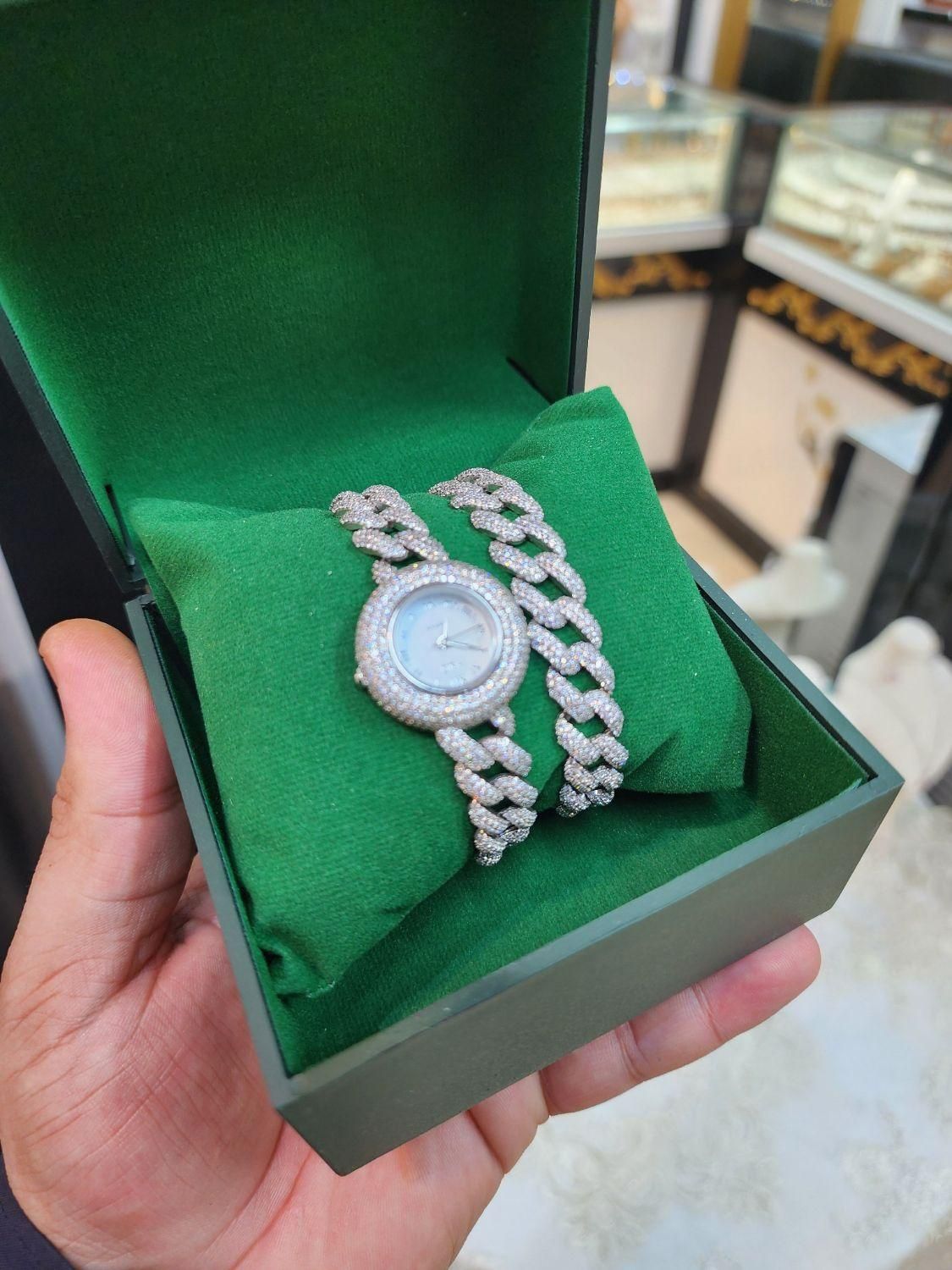 ست دستبند و ساعت نقره کارتیه عیار۹۲۵silver%|بدلیجات|تبریز, |دیوار