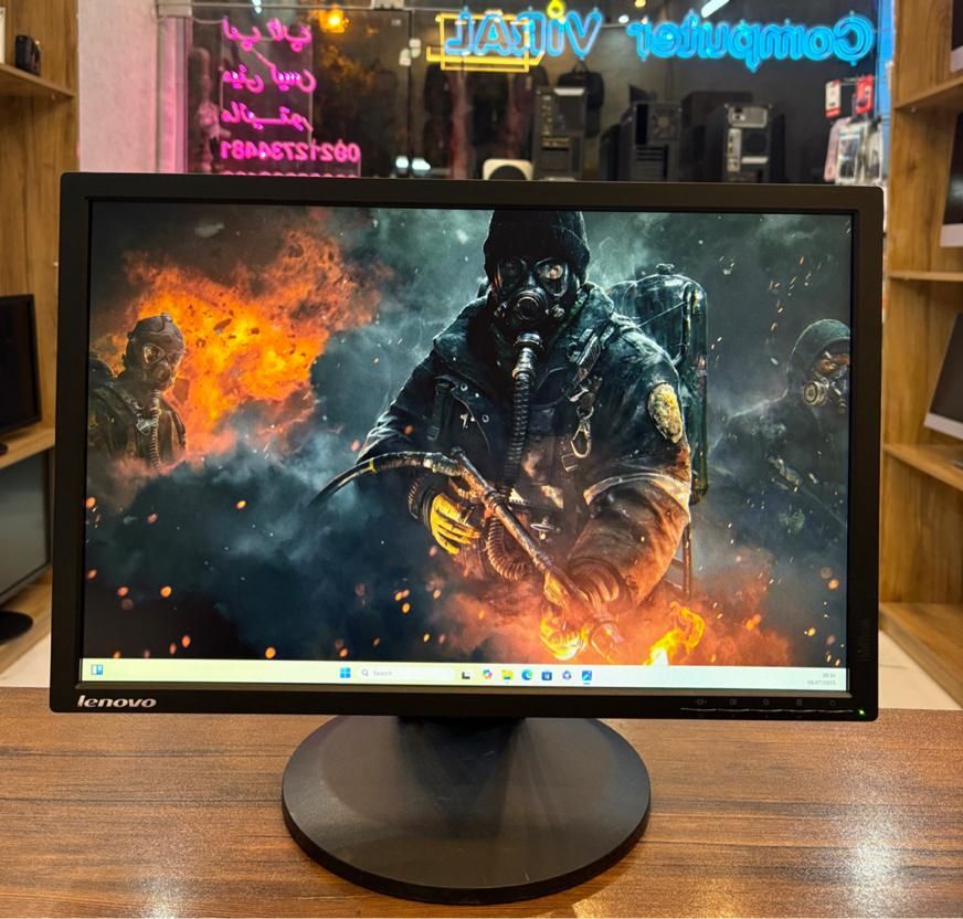 مانیتور وارداتی لنوو LED ips فول‌پورت hdmi|قطعات و لوازم جانبی رایانه|مشهد, گوهرشاد|دیوار