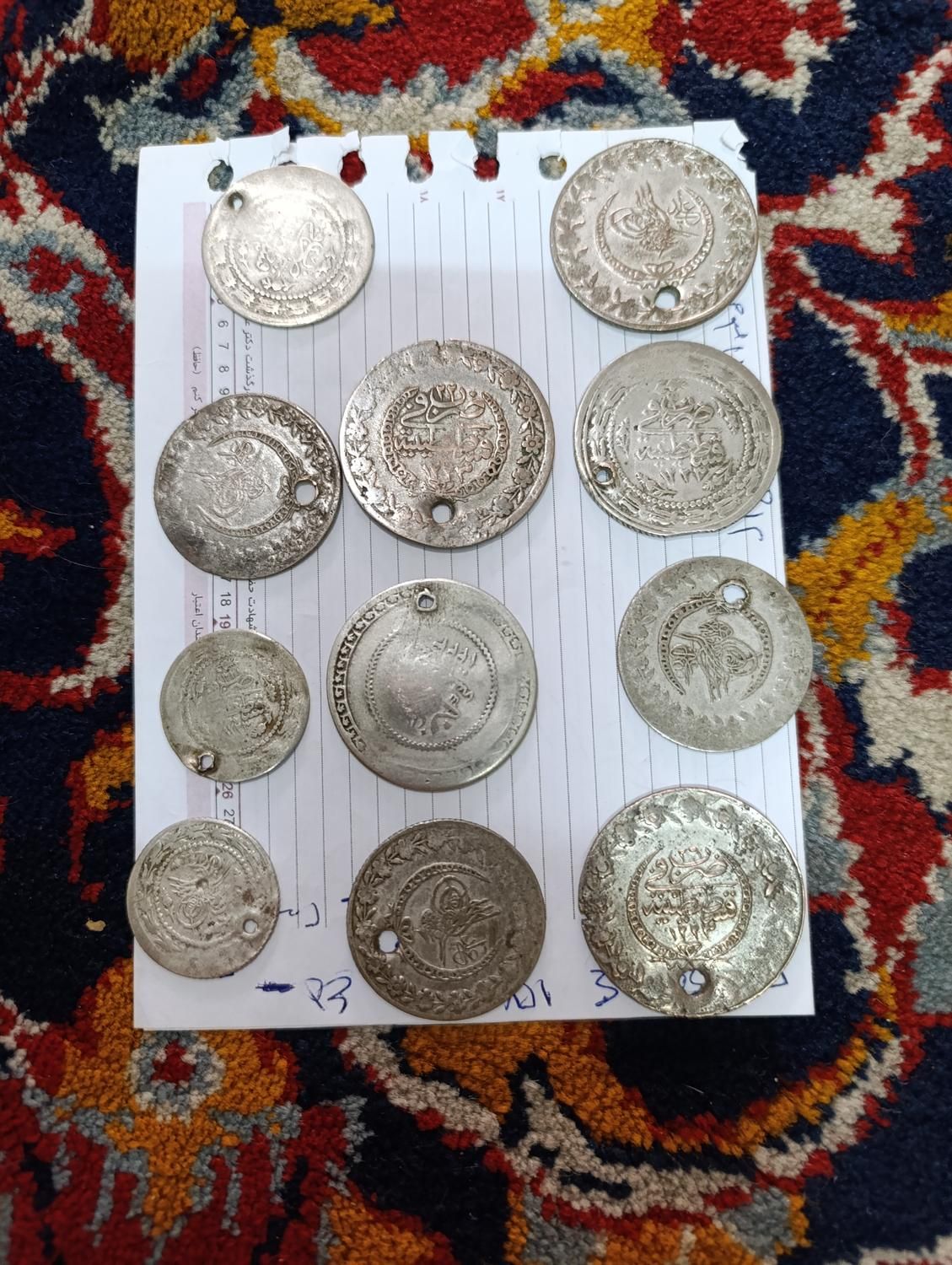 سکه های قدیمی|کلکسیون سکه، تمبر، اسکناس|اصفهان, نقش جهان|دیوار