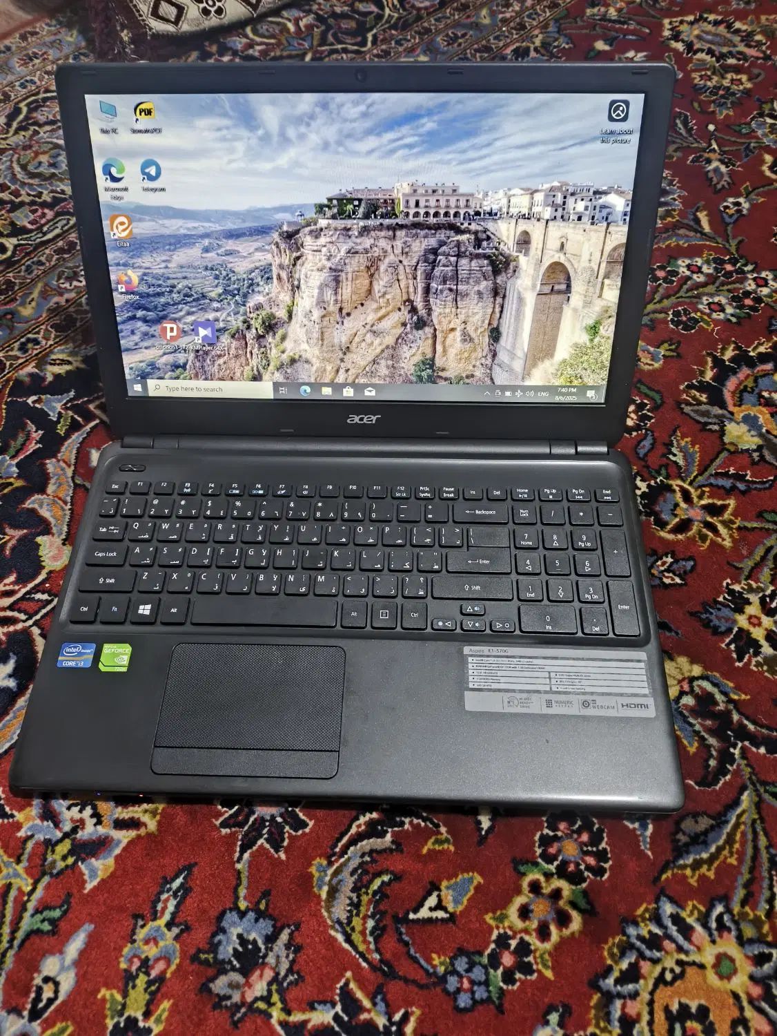 لبتاب acer|رایانه همراه|تهران, امام زاده حسن|دیوار