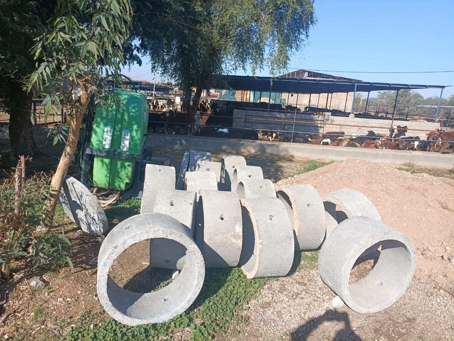 بلوک  گنگ  لوله سیمانی  حلقه چاه  سنگ پل|مصالح و تجهیزات ساختمان|دزفول, |دیوار