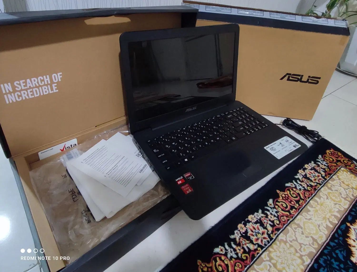 لبتاب asus|رایانه همراه|همدان, |دیوار