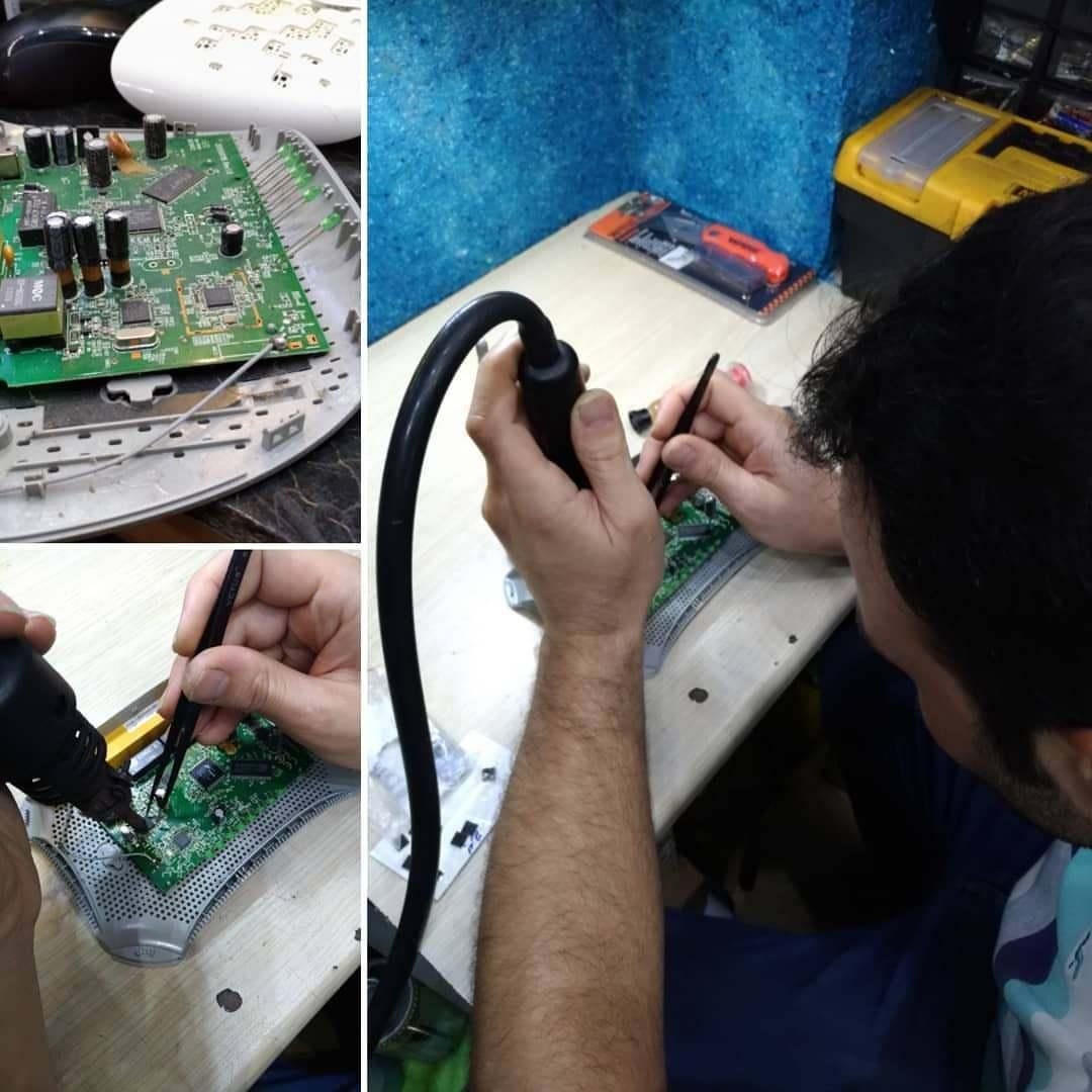 تعمیر مودم wifi (ADSL) ، فیبر نوری و سیم کارتی|خدمات رایانه‌ای و موبایل|فومن, |دیوار