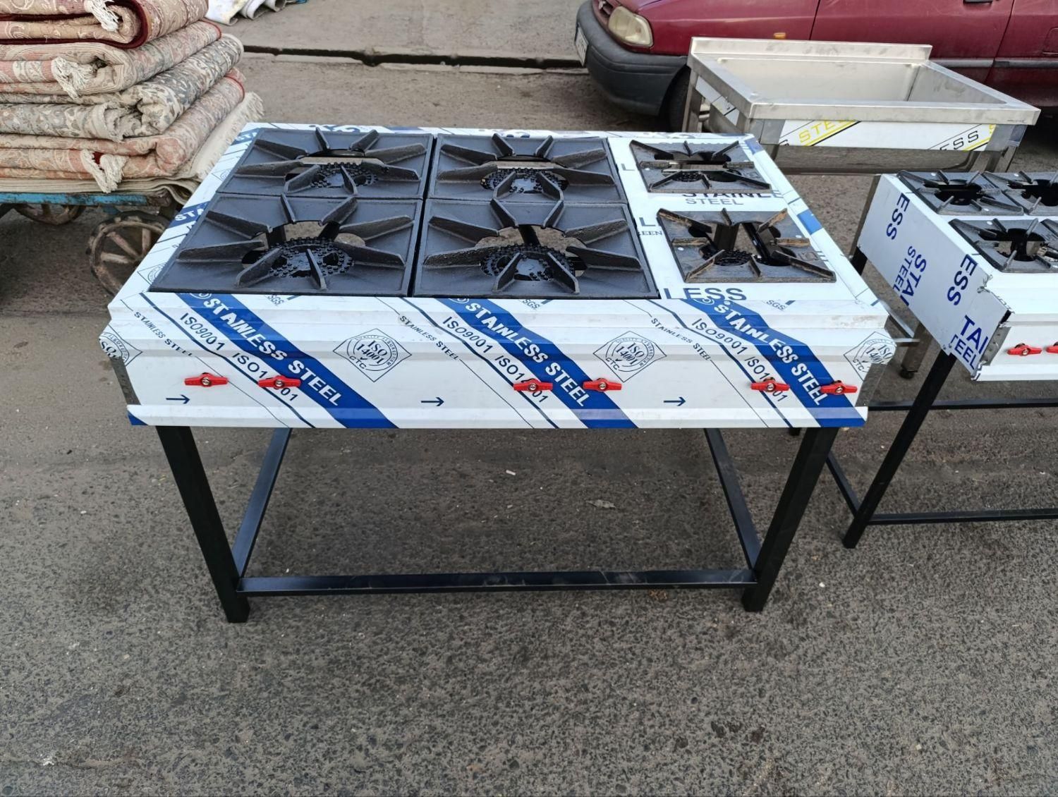 کته پز میز کار گازی ذغالی جیگرکی منقل کباب کبابی ج|اجاق گاز و لوازم برقی پختوپز|تهران, شهرک ابوذر|دیوار