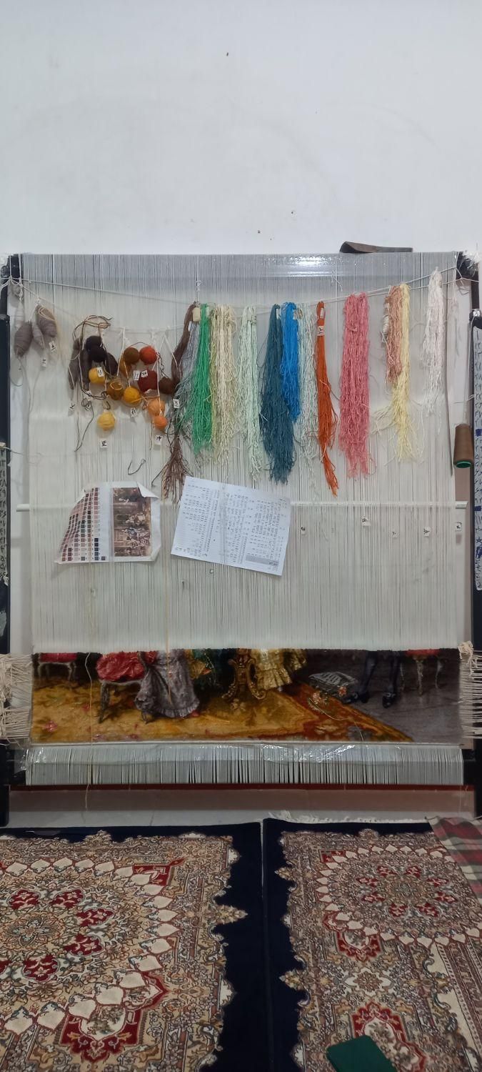 تابلو فرش شاعر جوان|فرش|قزوین, |دیوار