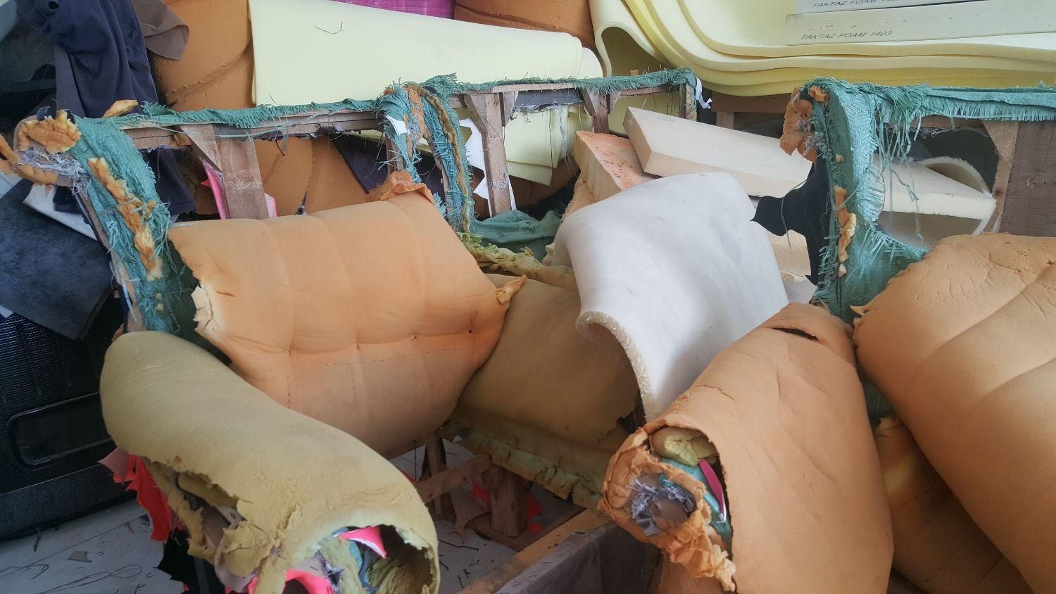 تعمییرات انواع مبل وصندلی قبل بعد نمونه کار|خدمات پیشه و مهارت|آمل, |دیوار