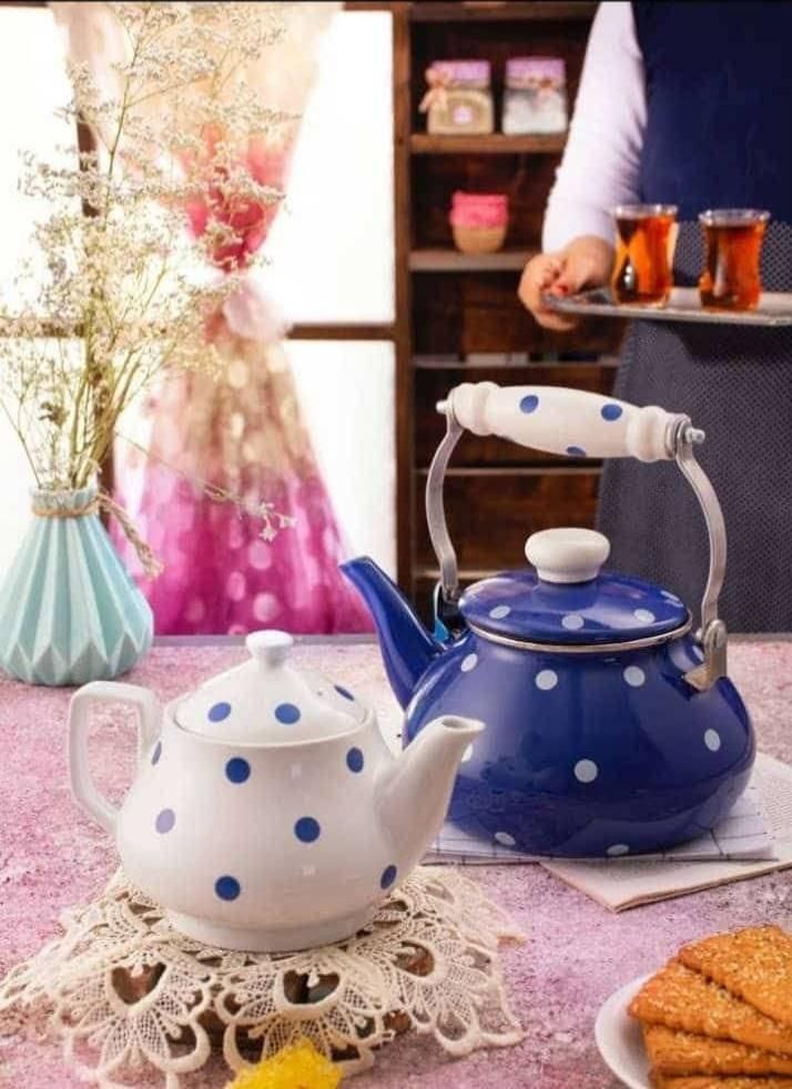 کتری وقوری لعابی.واستیل ترکیه وارداتی بروز بازار|قوری، کتری، قهوه‌ساز دستی|بروجرد, |دیوار