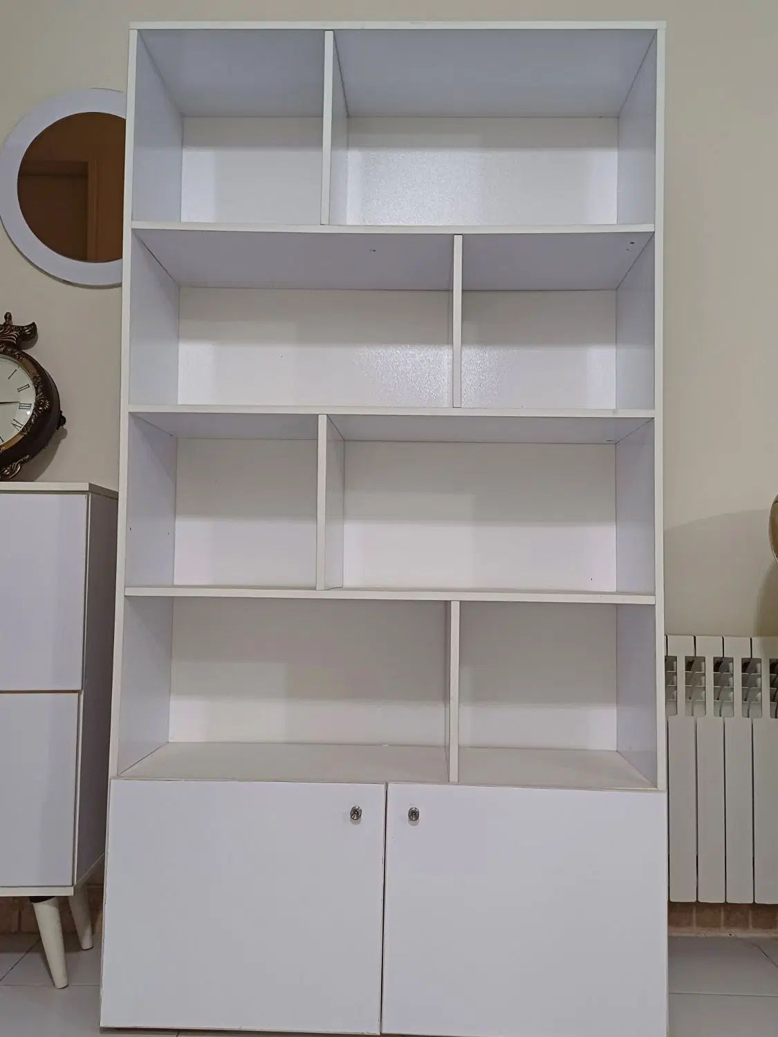 کتابخونه تمام ام دی اف|کتابخانه، شلف، قفسه‌های دیواری|کرج, باغستان|دیوار