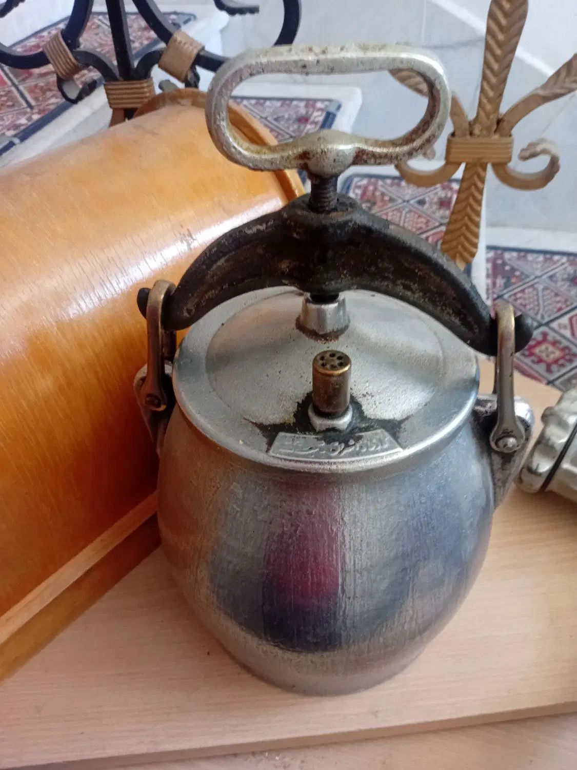 زودپزقدیمی وچرخ گوشت دستی قدیمی(نوستالوژی)|ظروف پخت‌وپز|جهرم, |دیوار