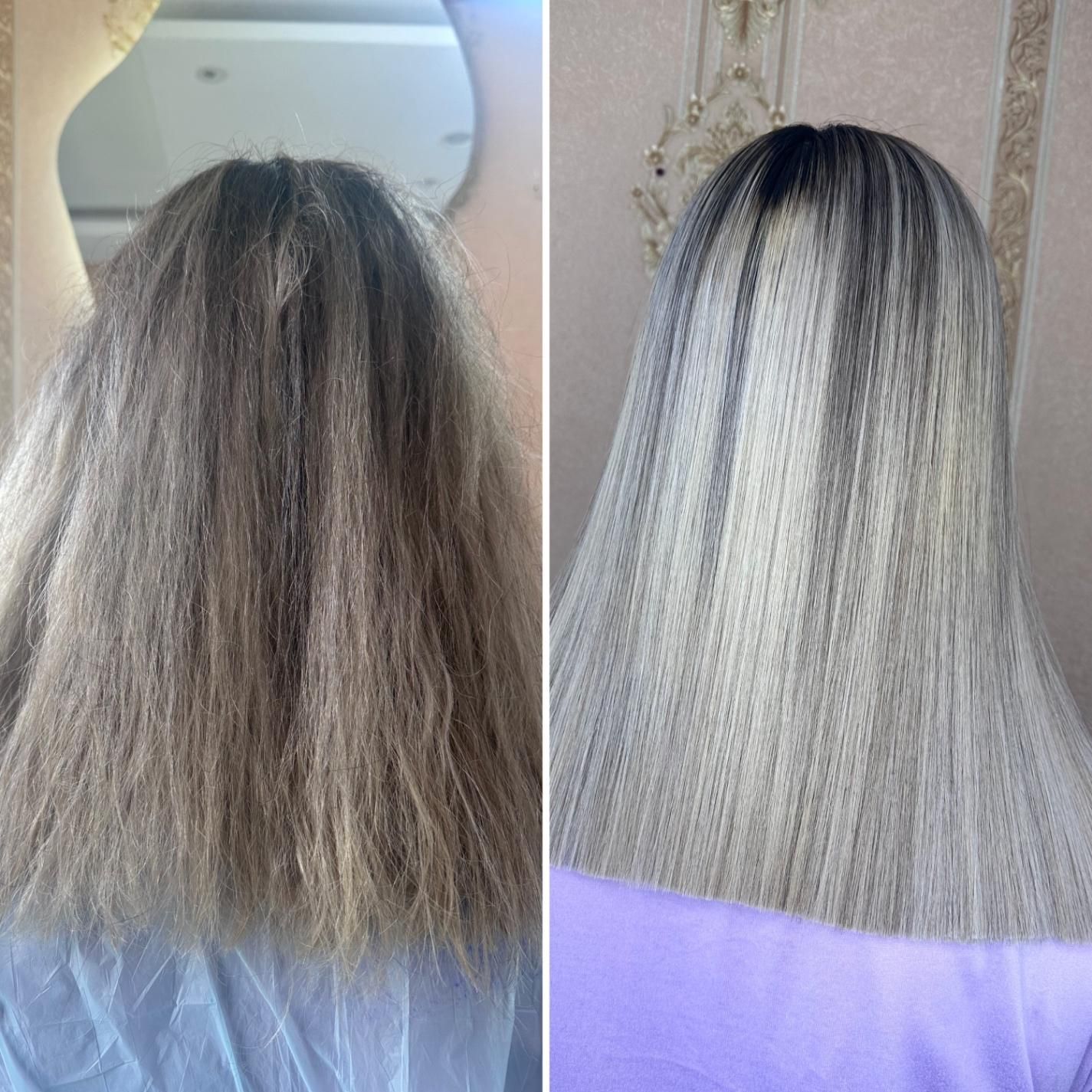 پروتیینتراپی مدل کراتینه‌ و صافی و کراتین|خدمات آرایشگری و زیبایی|اصفهان, سعادت‌آباد|دیوار