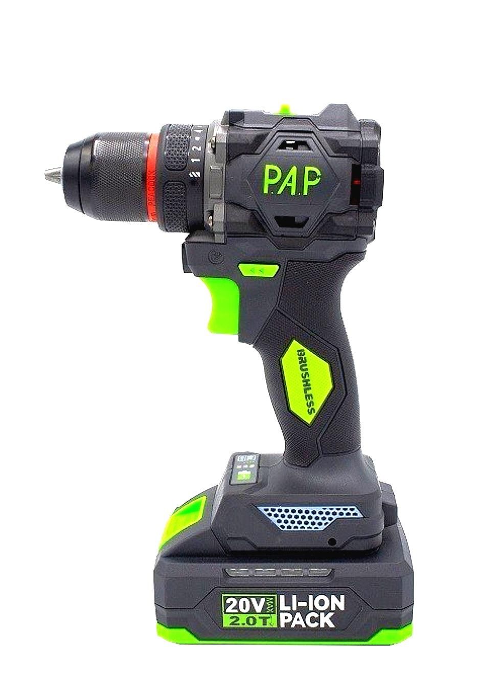 دریل شارژی براشلس PAP تمام صنعتی|ابزارآلات|سبزوار, باهنر|دیوار