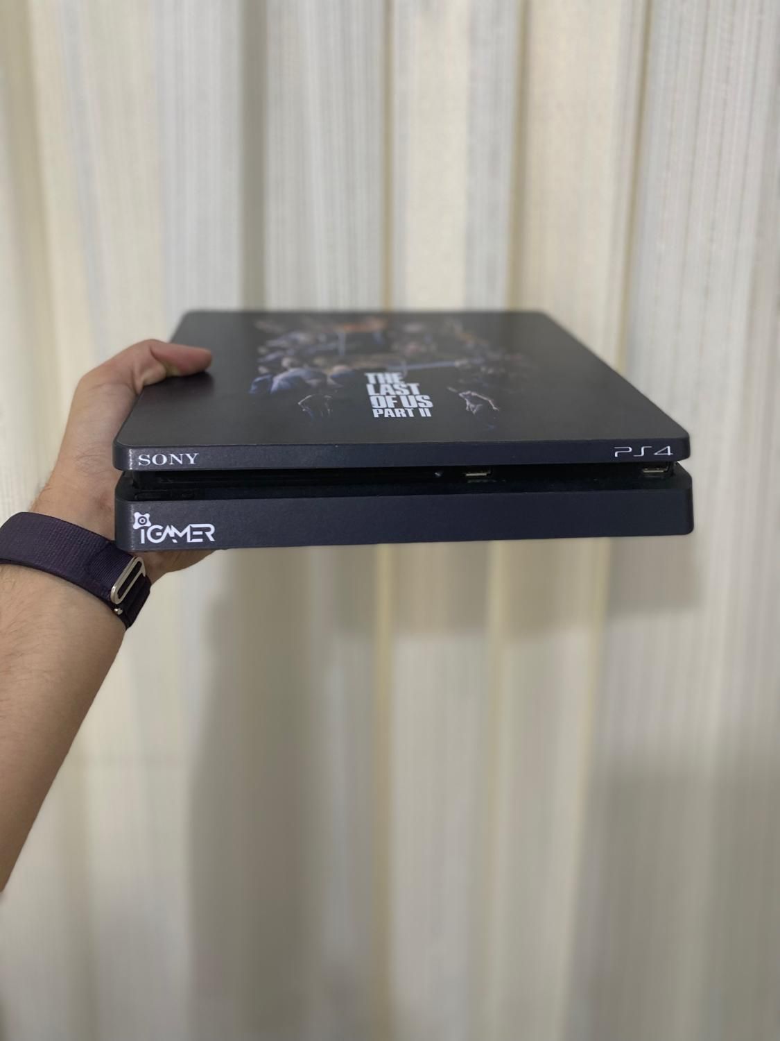 کنسول بازی ps4 slim اسلیم ۵۰۰ گیگ کپی خور|کنسول، بازی ویدئویی و آنلاین|تهران, استاد معین|دیوار