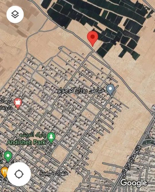 فروش زمین ۲۵۰ متری در شهرک سیمرغ|فروش زمین و ملک کلنگی|اصفهان, شهرک ولیعصر|دیوار