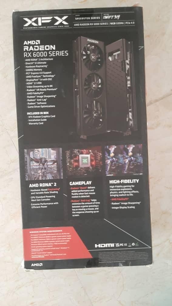 گرافیک قدرتمند 6900XT|قطعات و لوازم جانبی رایانه|رشت, رشتیان|دیوار