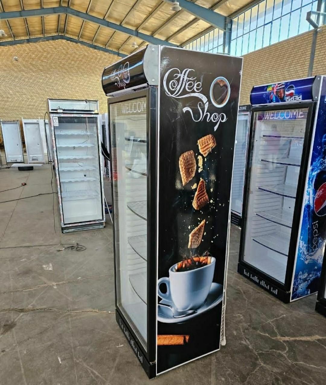 یخچال ایستاده ویترینی قهوه|فروشگاه و مغازه|کیش, |دیوار