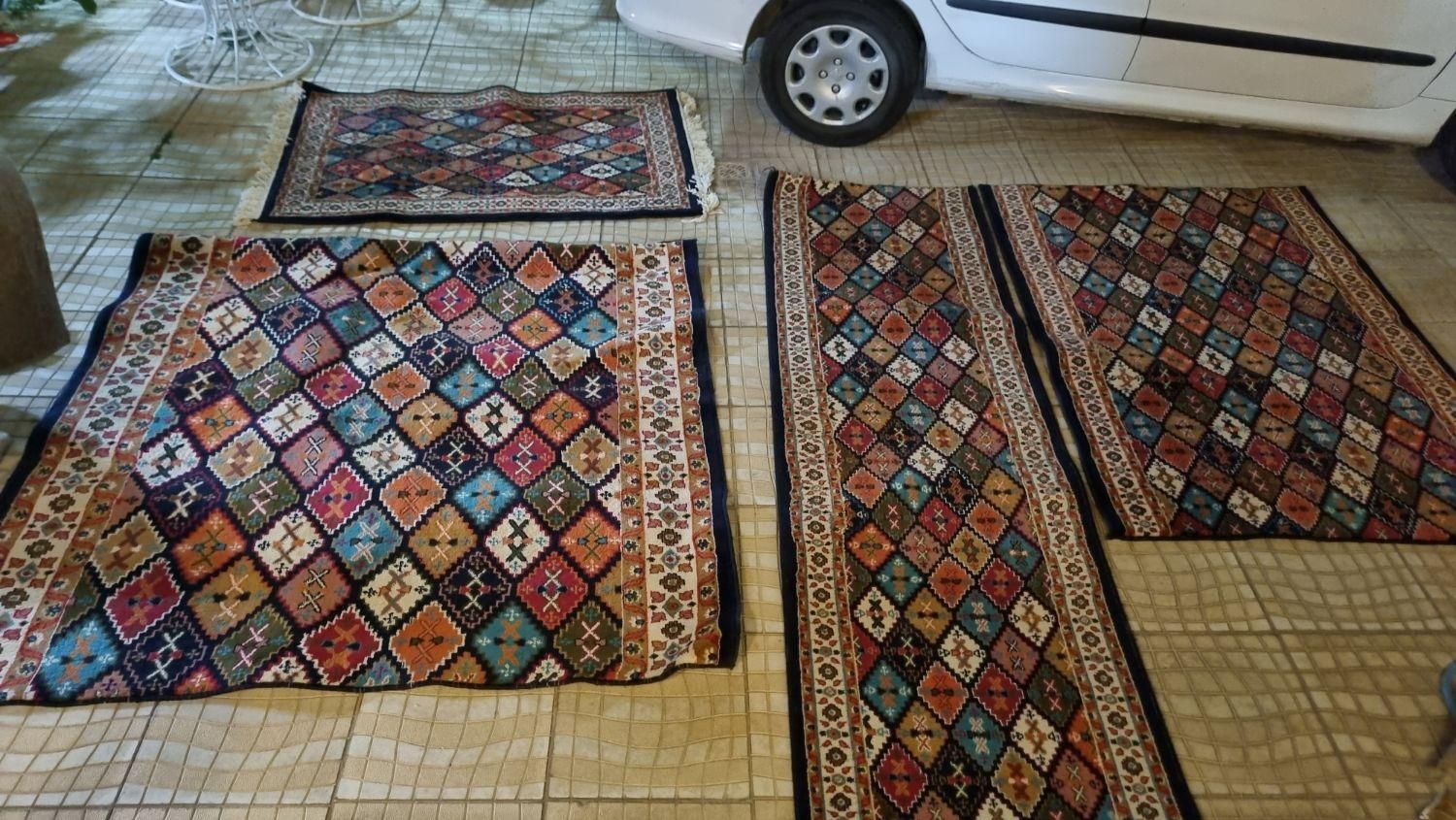 چندعدد کناره تمیز وبدون ایرادوشسته شده درتکاب|فرش|شاهین دژ, |دیوار