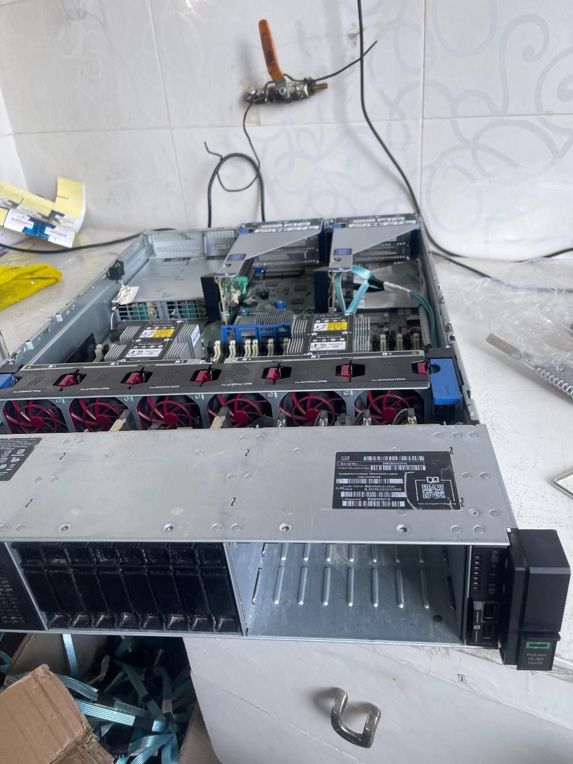 Dl380 g10 8sff server سرور|مودم و تجهیزات شبکه|تهران, بهجت‌آباد|دیوار