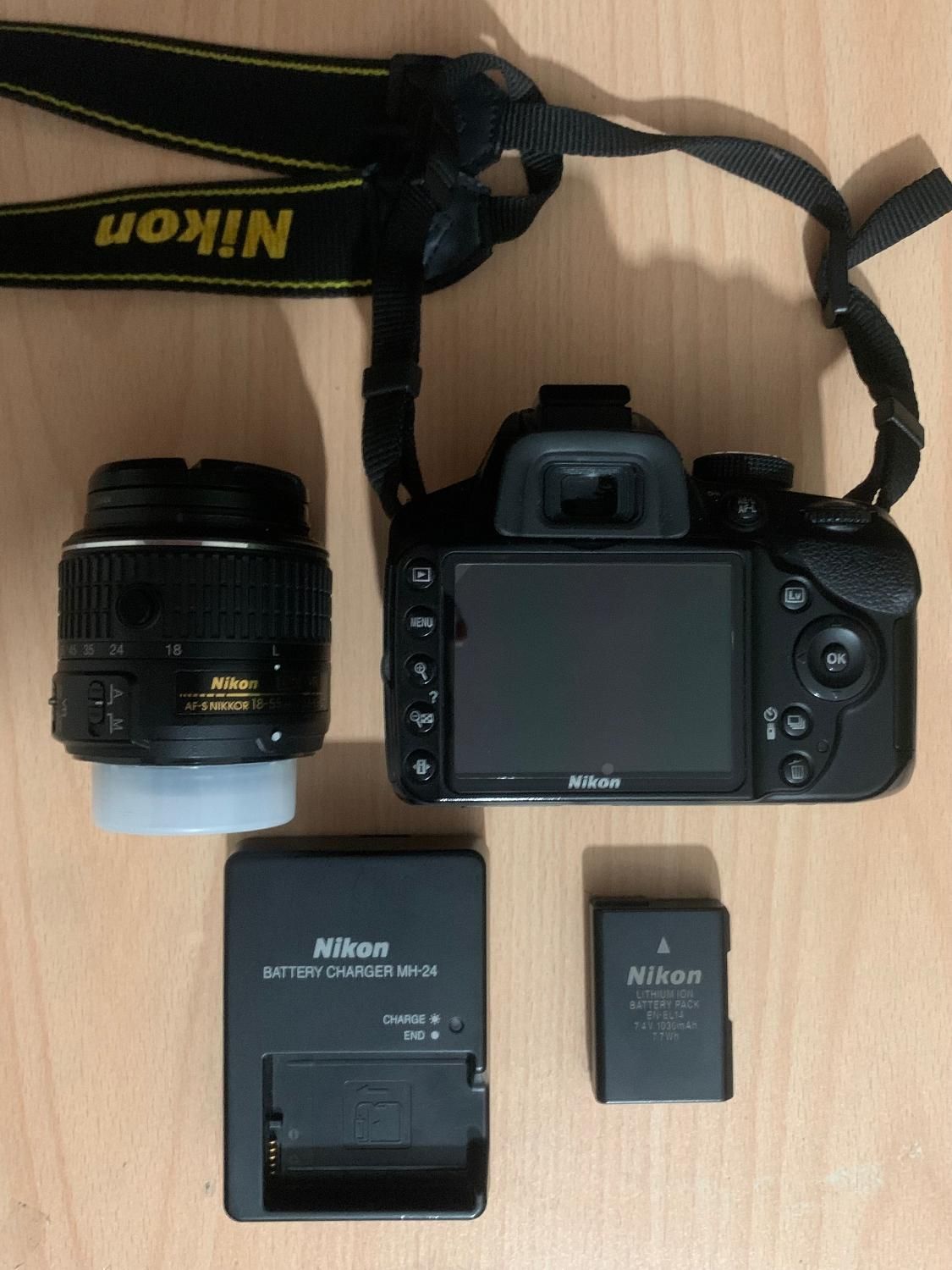 دوربین عکاسی و فیلمبرداری Nikon d3200 آکبند|دوربین عکاسی و فیلم‌برداری|کرمانشاه, |دیوار