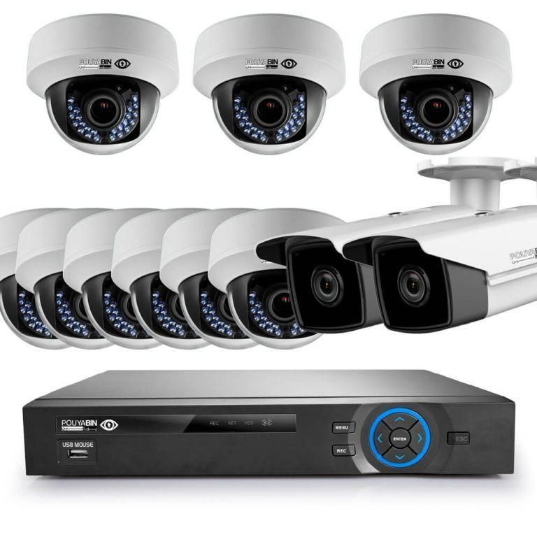 پک دوربین مداربسته ودزدگیر|دوربین مداربسته|پرند, فاز ۰|دیوار