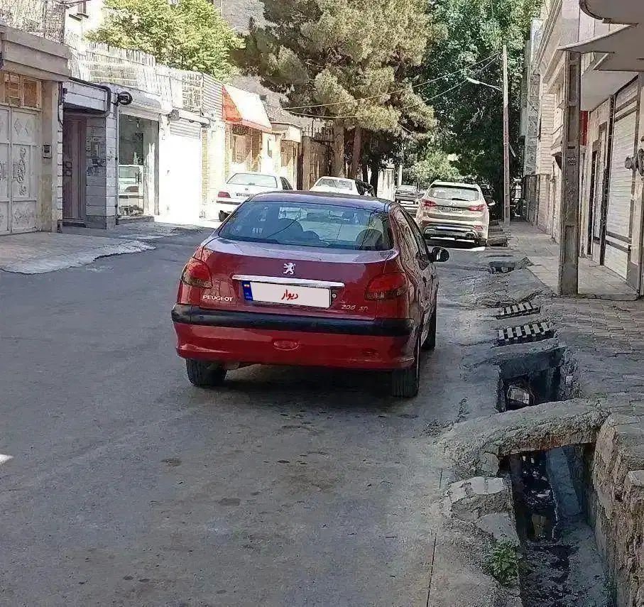 ۲۰۶ وی ۲۰ مدل ۸۹ اس دی SD V20|خودرو سواری و وانت|مشهد, نرگس (شهرک غرب)|دیوار