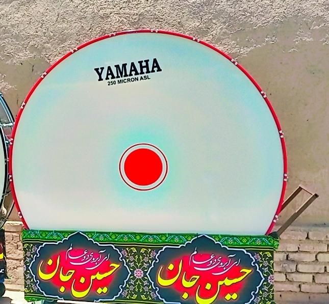 طبل دو متر استیل نو همراه گاری|درام و پرکاشن|بیرجند, |دیوار
