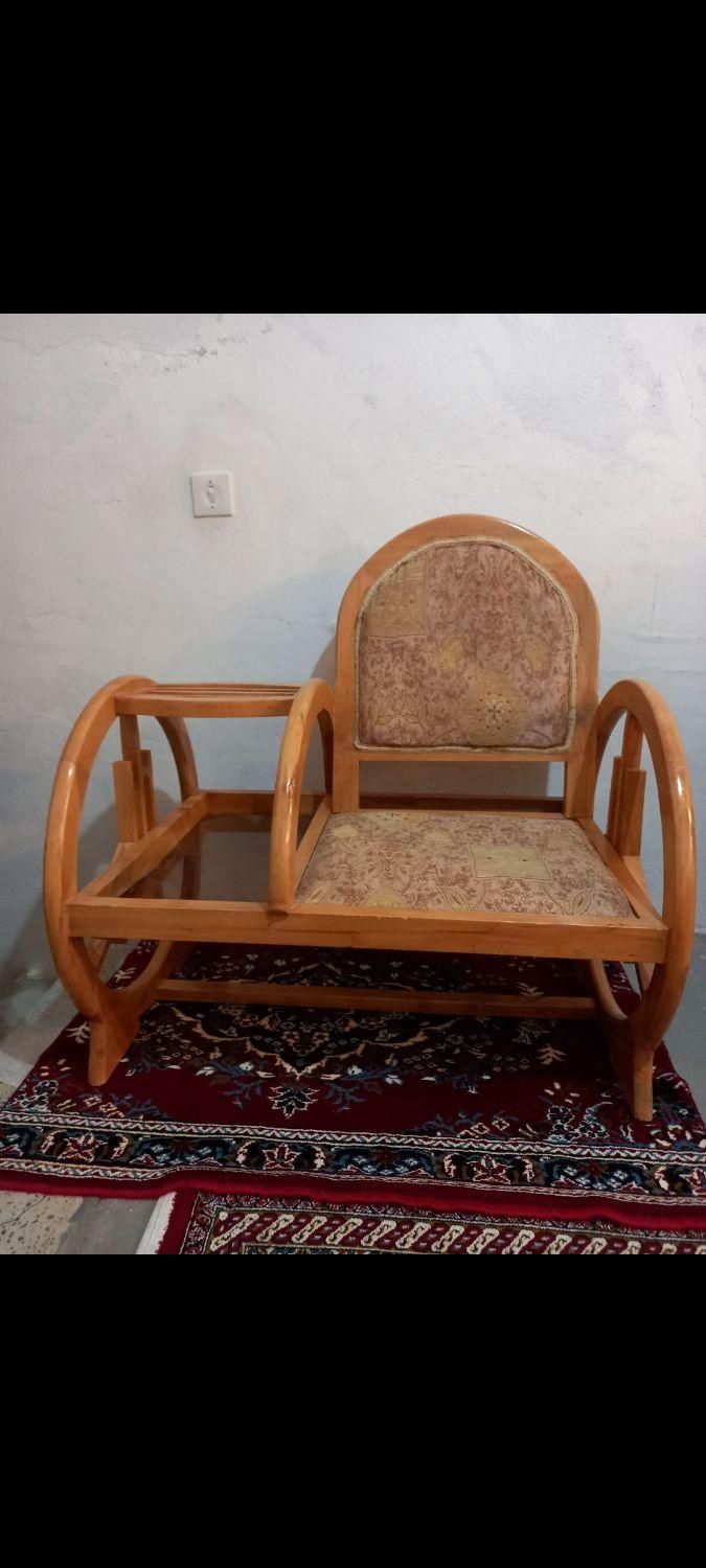 میز تلفن چوبی کاملا نو|میز تلفن|کنگاور, |دیوار