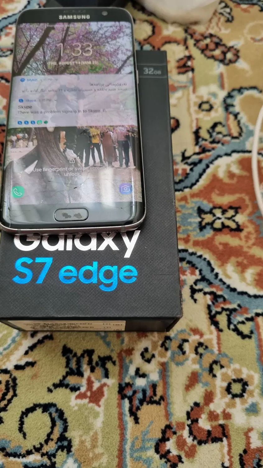 گوشی گلکسی اس 7 edge|موبایل|تهران, سید خندان (جلفا)|دیوار