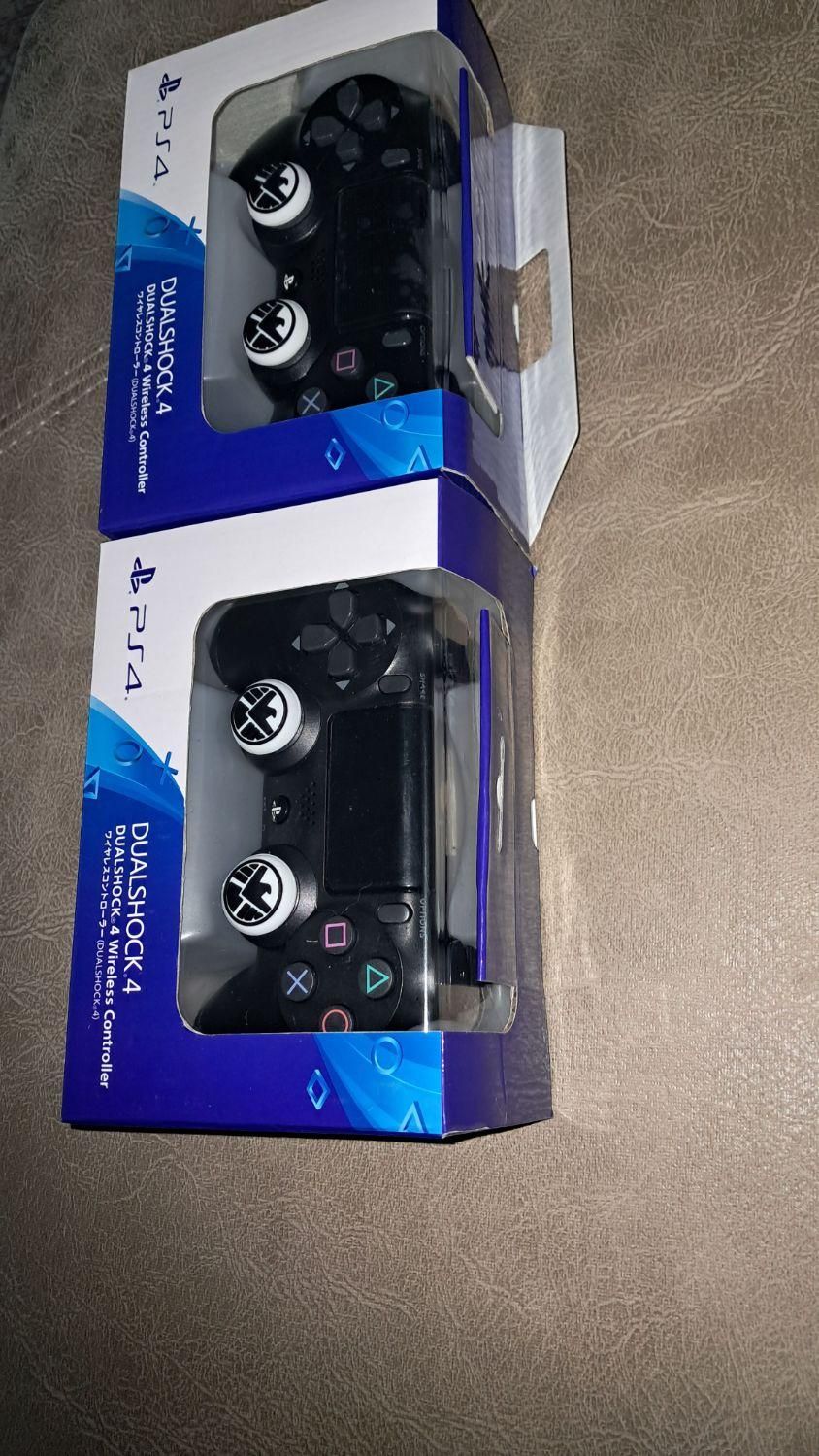 دسته بازی سونی مشکی PS4 Dualshock 4|کنسول، بازی ویدئویی و آنلاین|بیرجند, |دیوار