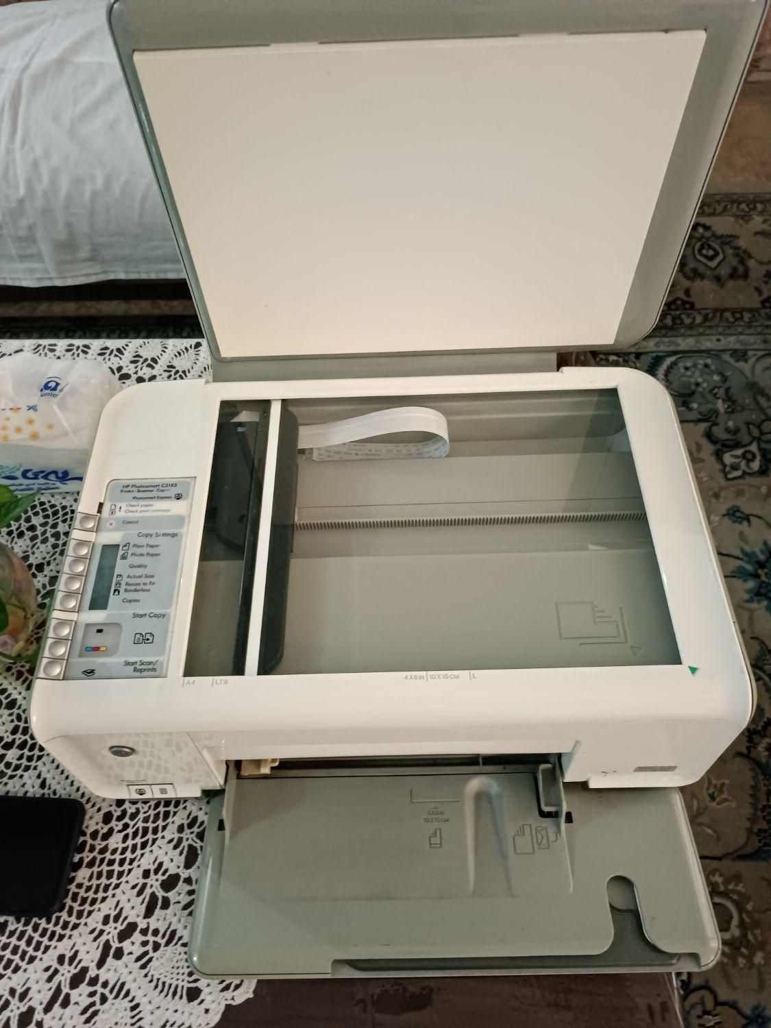 پرینتر سه کاره HP  Photosmart C3183|پرینتر، اسکنر، کپی، فکس|تهران, هفت حوض|دیوار