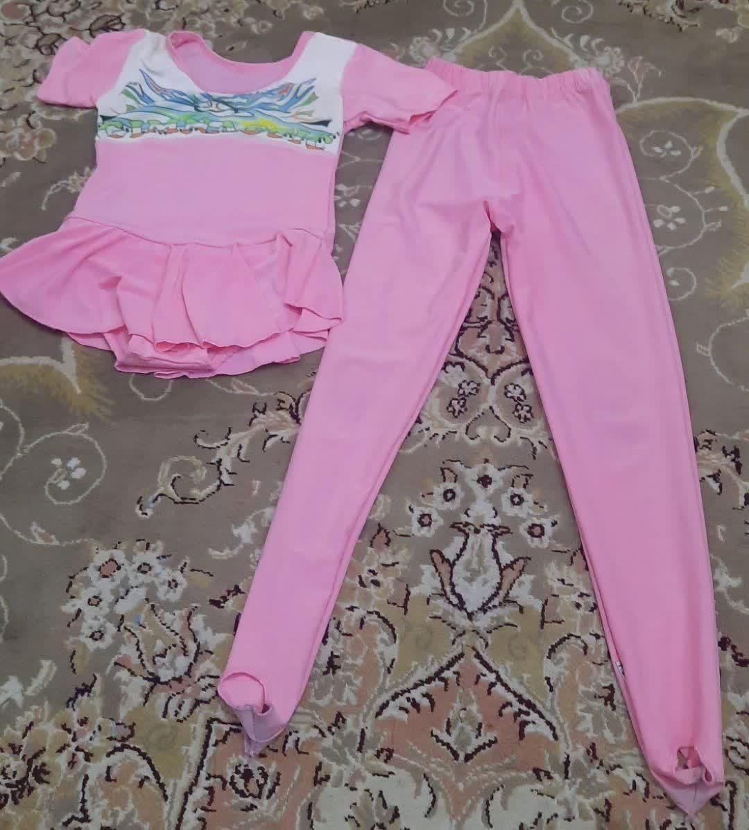 لباس ژیمناستیک، لباس دخترانه،شلوار،کیف کفش|کفش و لباس بچه|شیراز, کاراندیش|دیوار