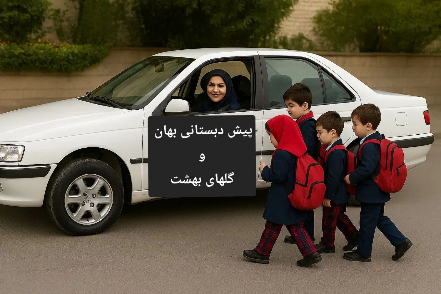 سرویس مدرسه ویژه پیش دبستانی بهان و گلهای بهشت|خدمات حمل و نقل|رفسنجان, |دیوار