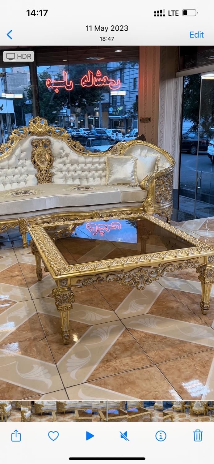 مبل خرچنگی سلطنتی  (تیرانااستیل)|مبلمان خانگی و میز عسلی|تهران, یافت آباد جنوبی|دیوار